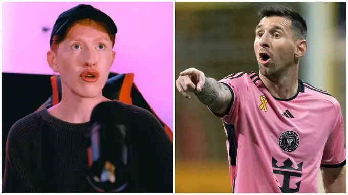 Un influencer volvía de bailar, tuvo un problema con Lionel Messi y el castigo fue terrible